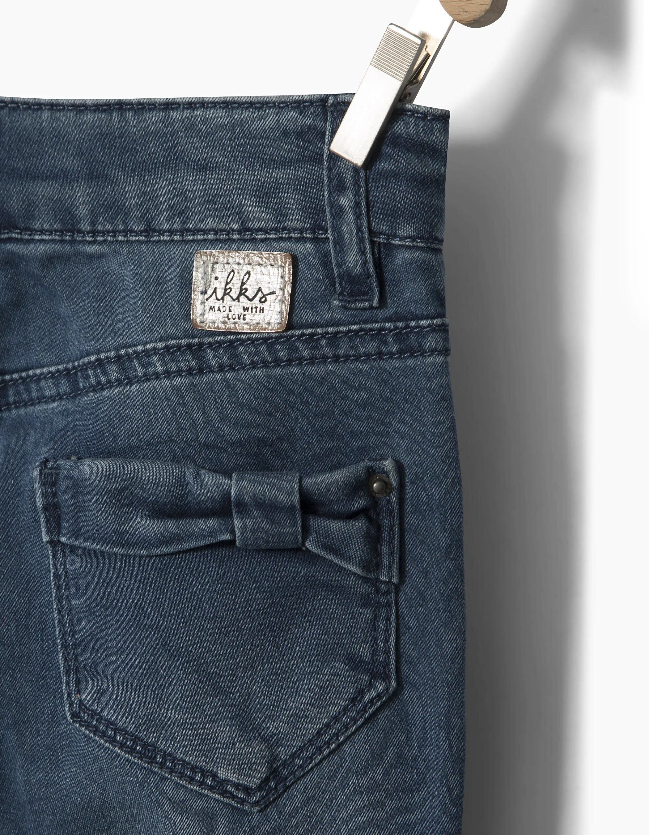 Slim bleu fille