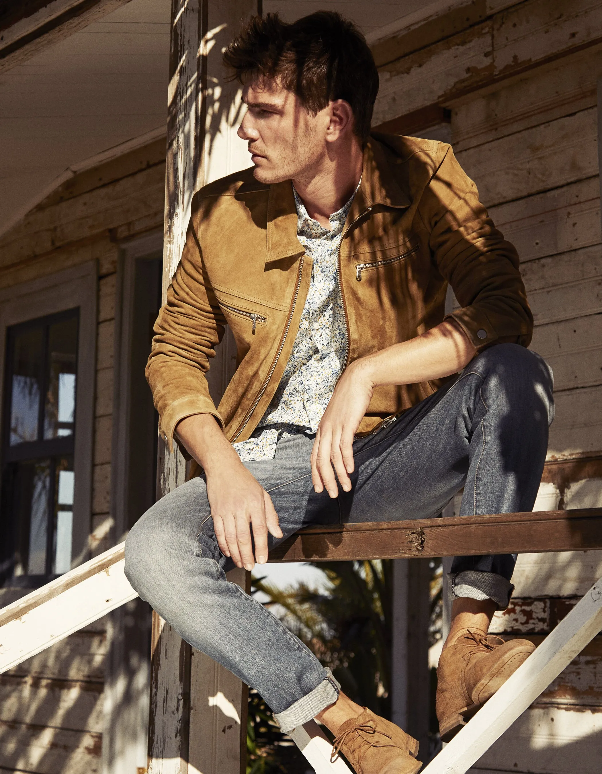 Slim bleu homme