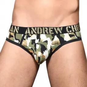 Slip Glam Camouflage w/ Almost Naked - Andrew Christian : vente sli...