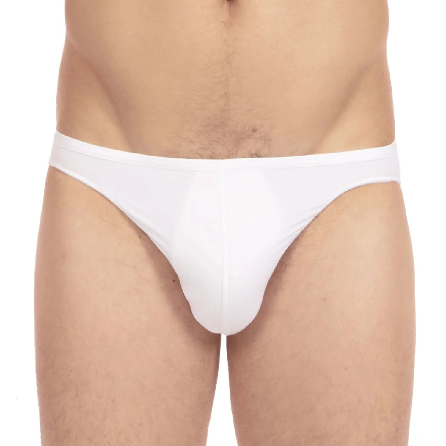 Slip micro Plumes - blanc - HOM : vente slips et bandeaux pour homm...