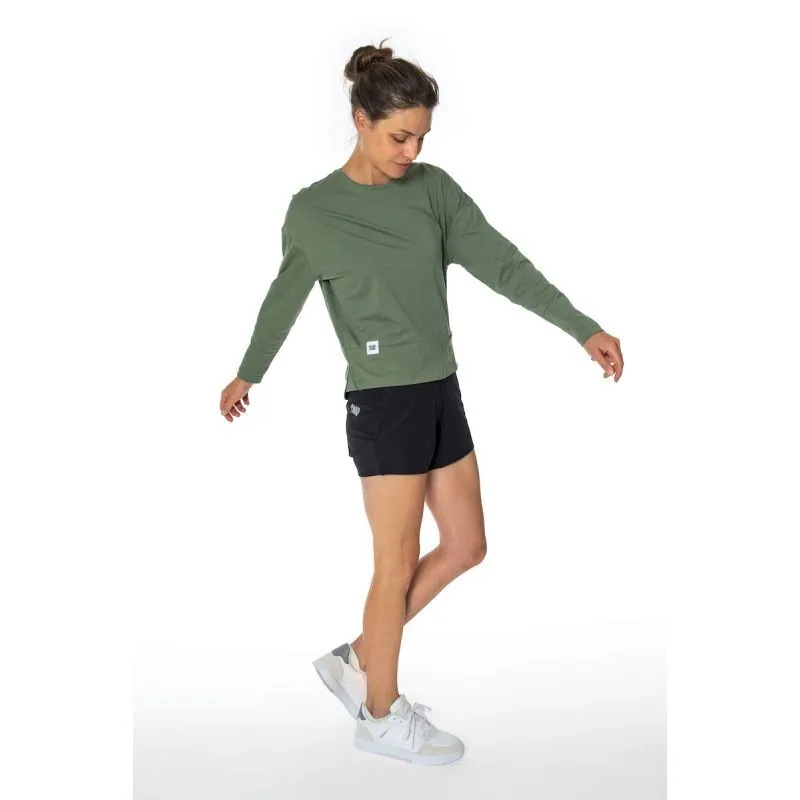 Snap Pocket T-shirt LS - Women's T-shirt | Hardloop