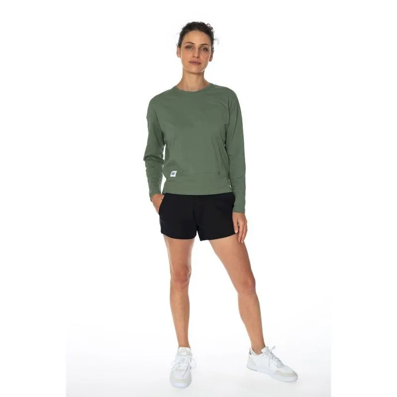 Snap Pocket T-shirt LS - Women's T-shirt | Hardloop