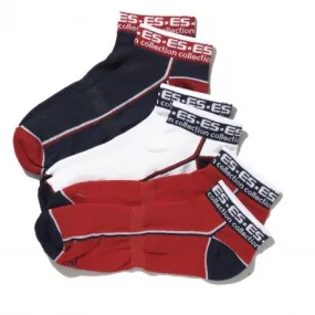 Socquettes Sport (Lot de 3) - ES collection : vente chaussettes pou...