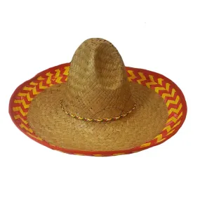 Sombrero en paille Accessoire de Déguisement pour Femme