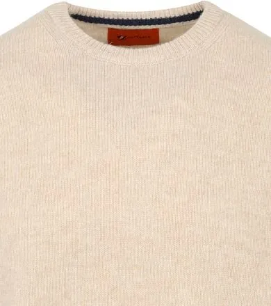 Suitable Pull Laine Col Rond Beige LMBS-O-23 kl 64415 Natura