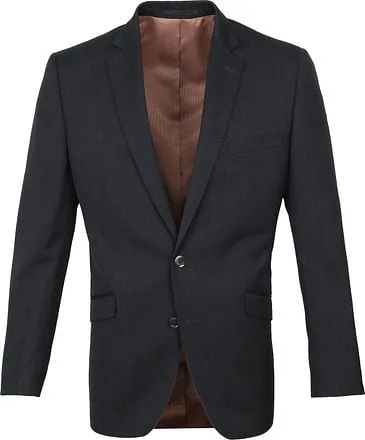 Suitable Veste de costume Holbeck Mix Laine Anthracite 3500-