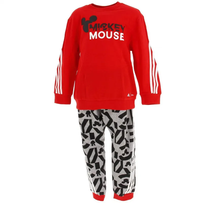 Survêtement 3 S rouge enfant - Adidas | wimod