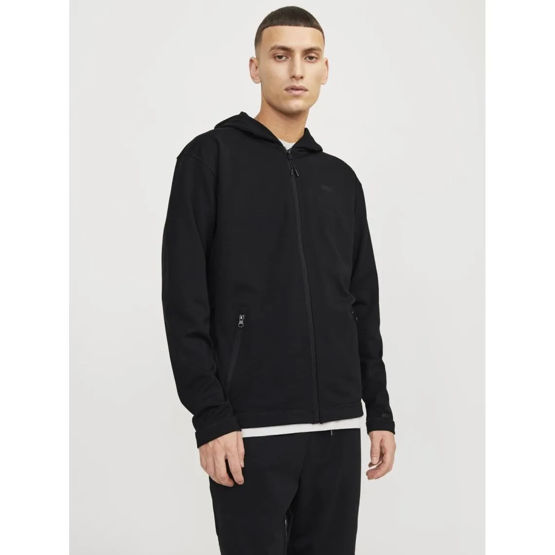 Sweat à capuche homme noir | 3 Suisses