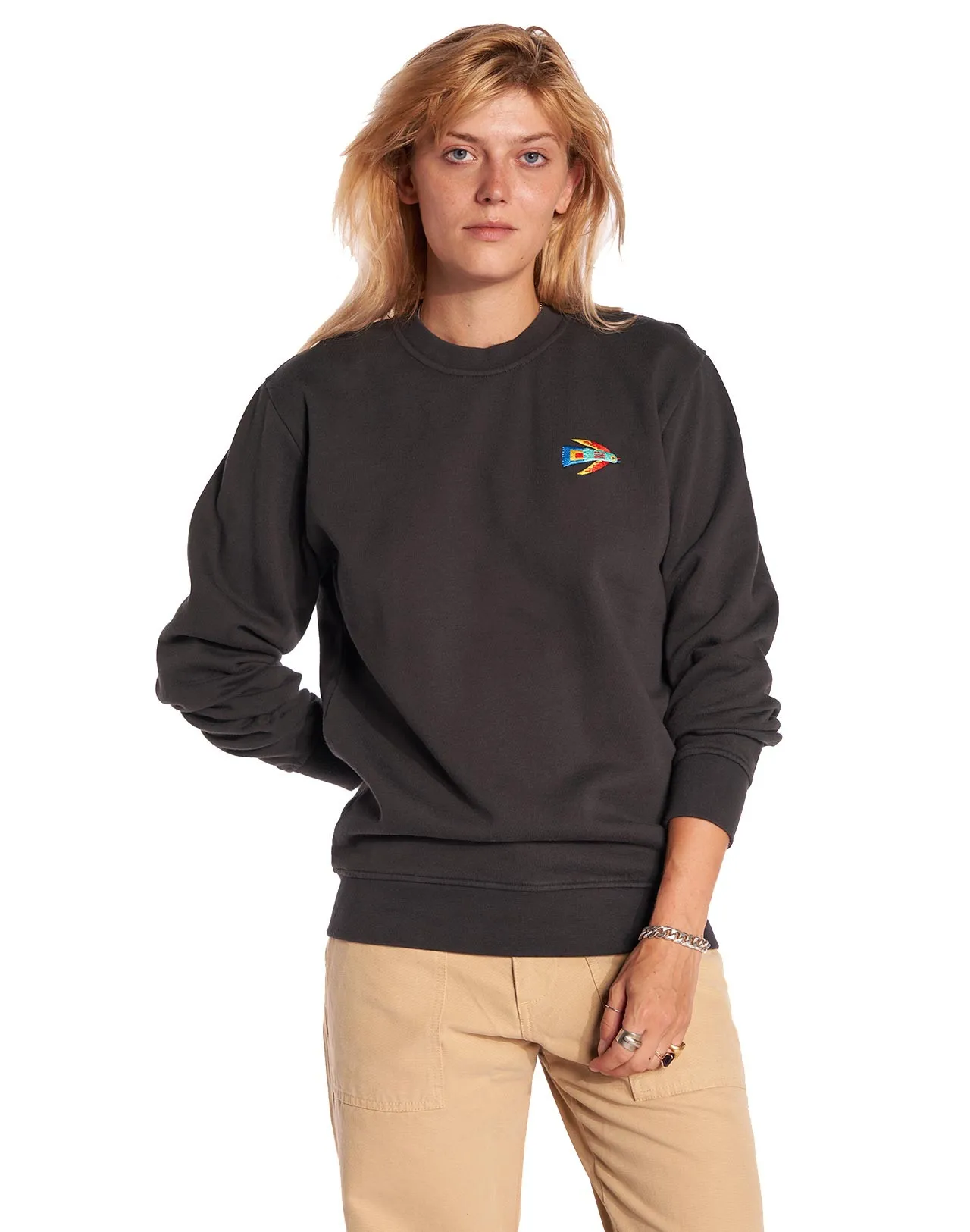Sweat Birdy noir Taille XL Couleurs Noir Carbone