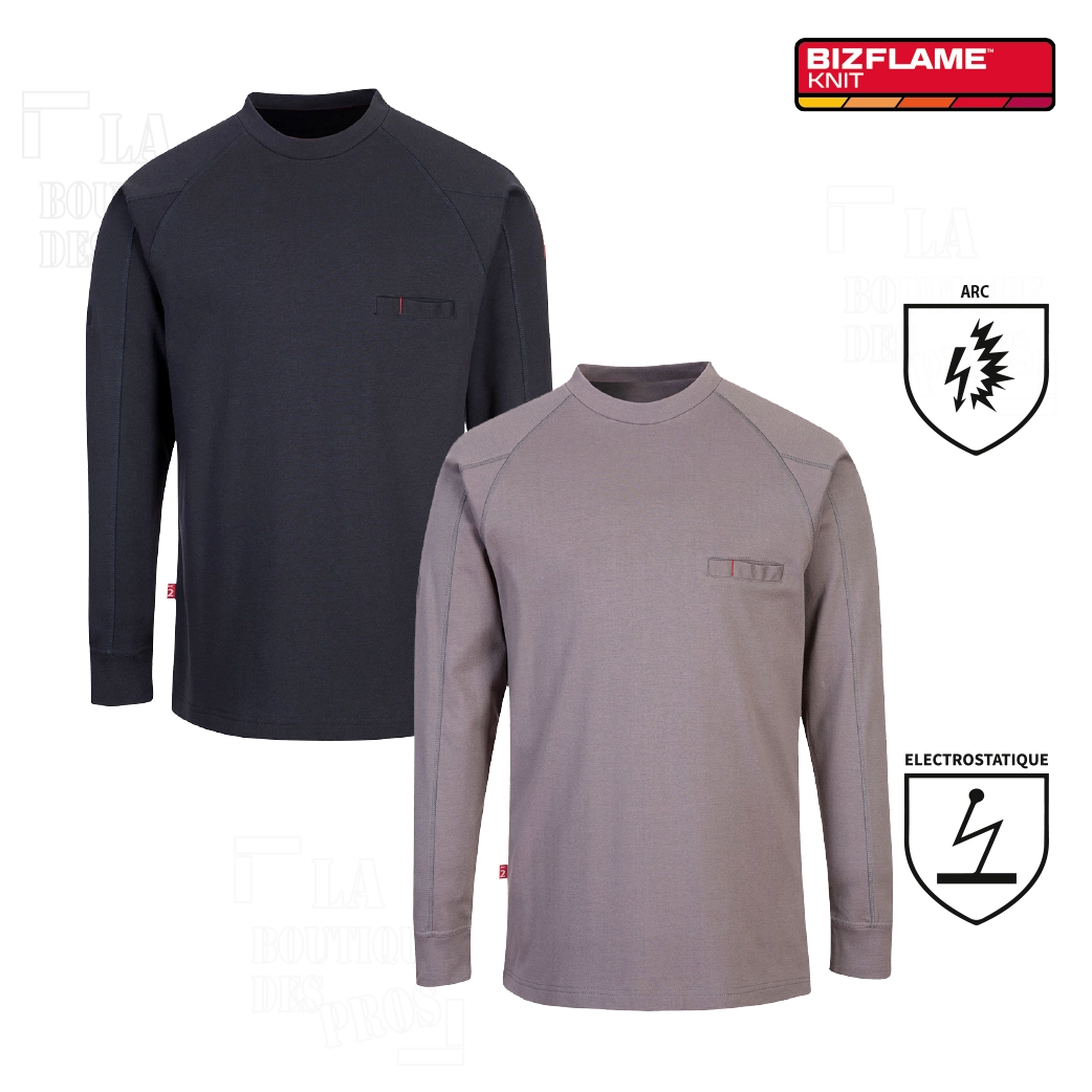 Sweat col rond antistatique PORTWEST