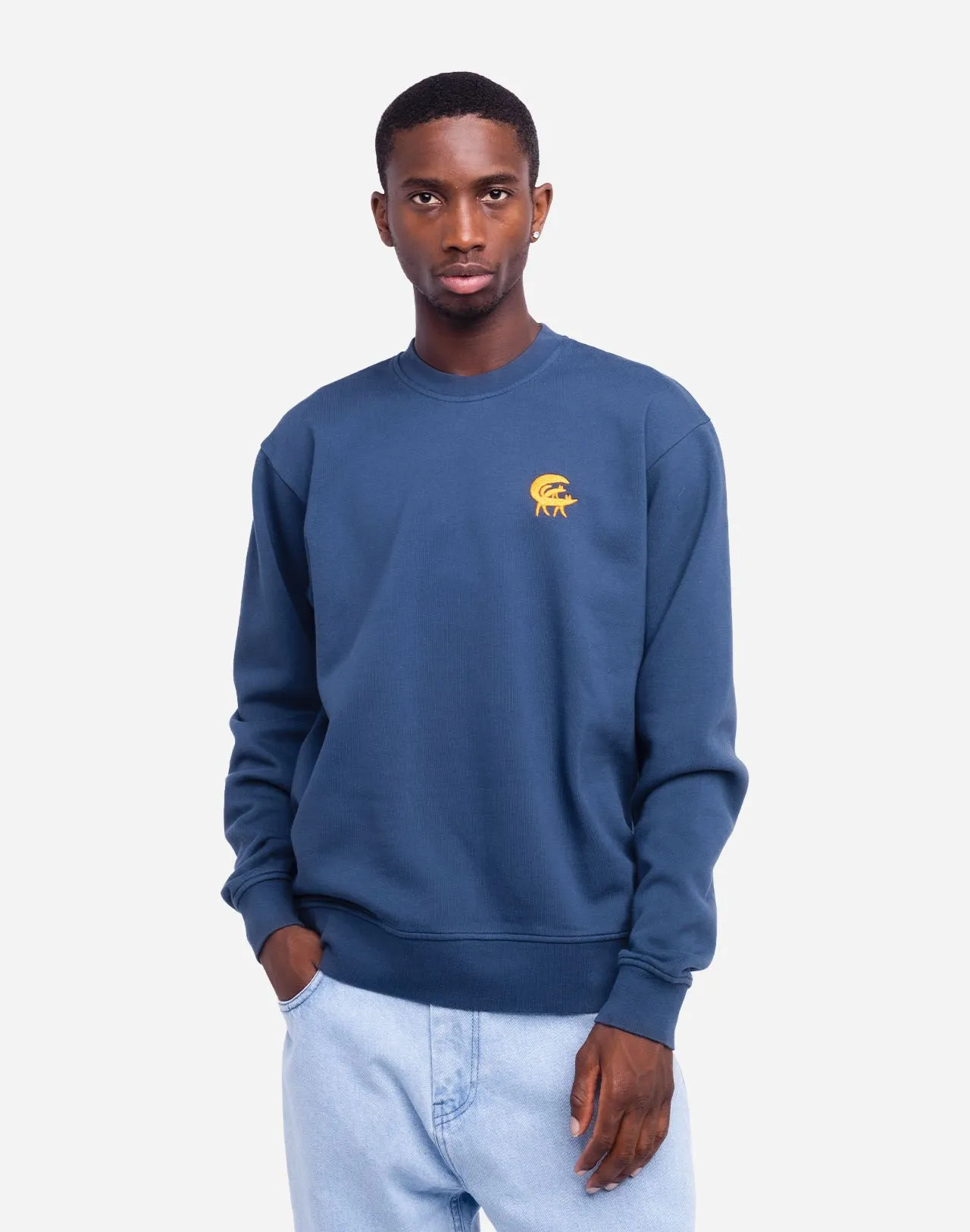 Sweat Father bleu indigo Taille L Couleurs Indigo