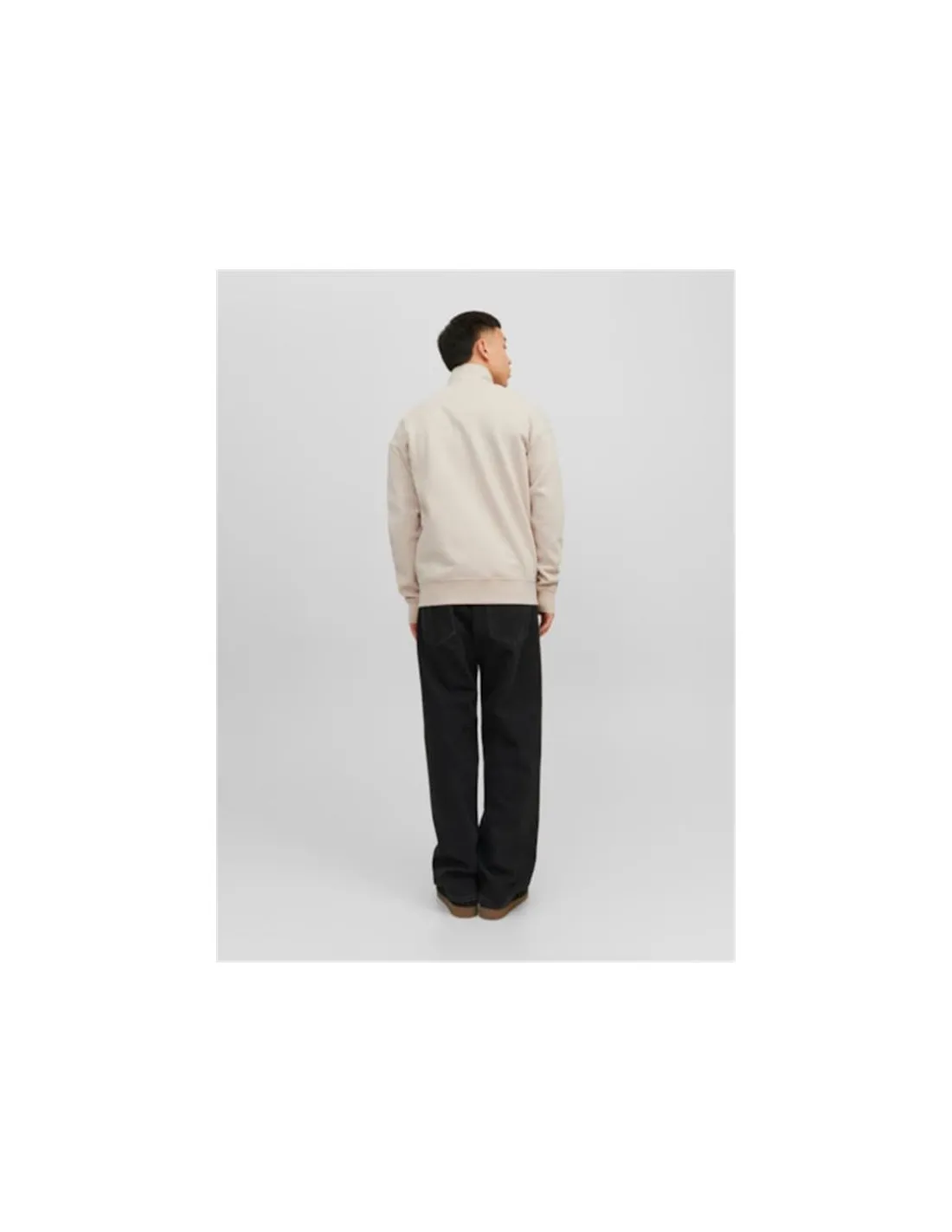 Sweat Homme Jack & Jones Jorvesterbro Quarter Zip Moonbeam