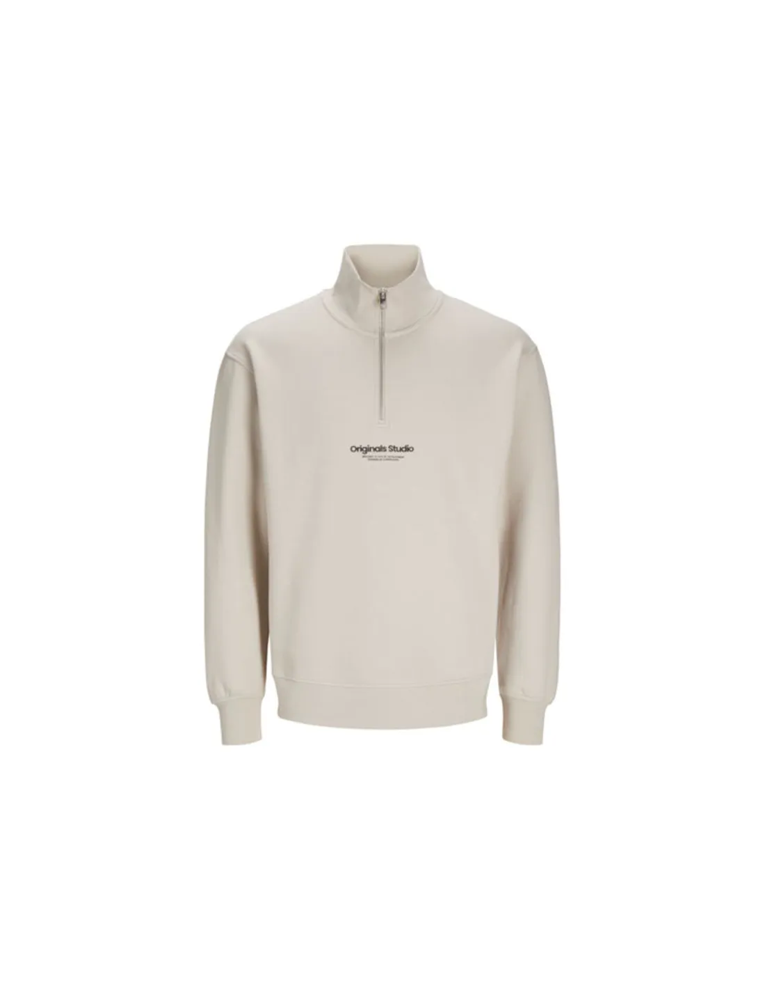 Sweat Homme Jack & Jones Jorvesterbro Quarter Zip Moonbeam