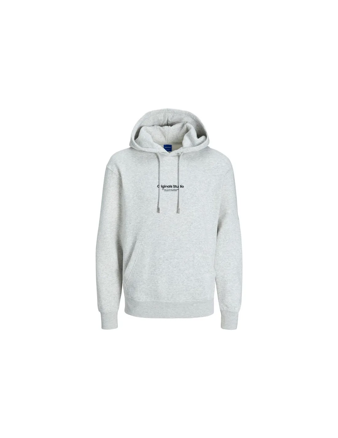 Sweat Jack and Jones Jorvesterbro Blanc Mélange Homme