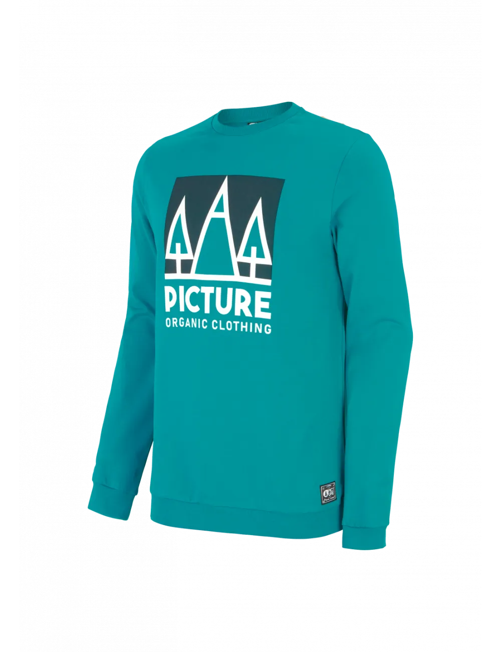 Sweat PICTURE Bellow Crew - Lagoon Green