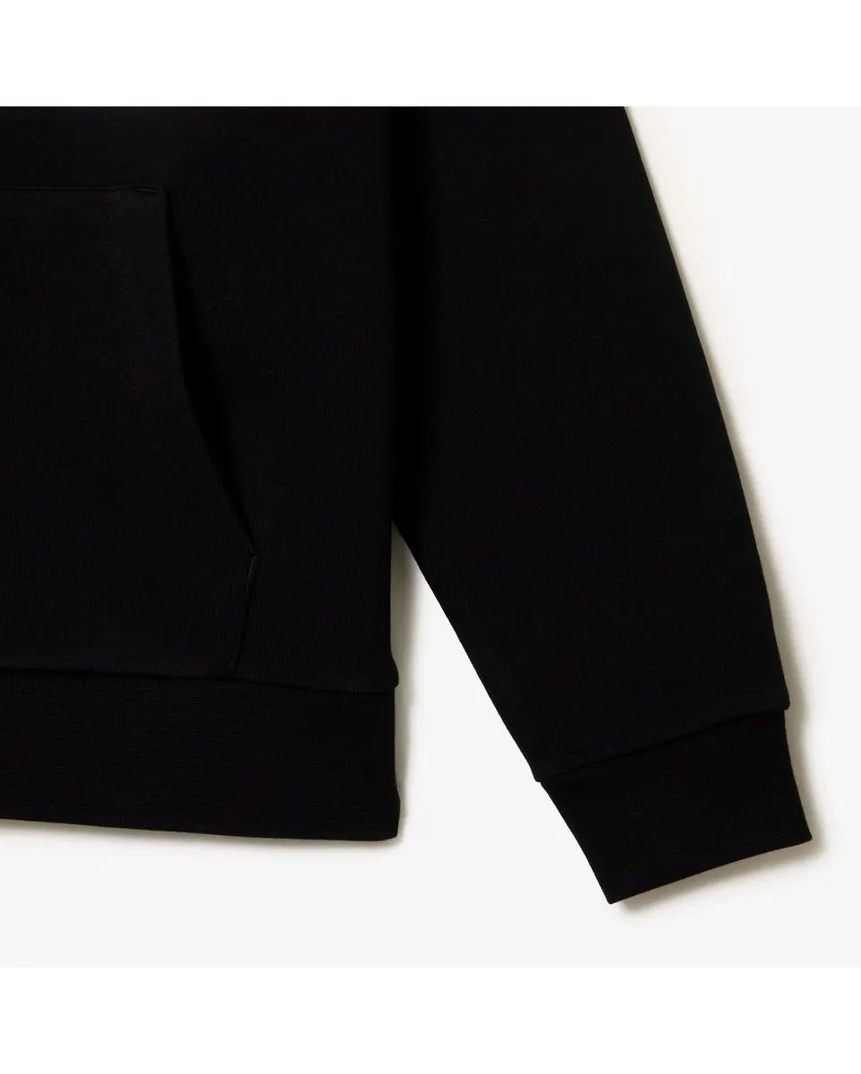 Sweat zip à capuche Homme Noir