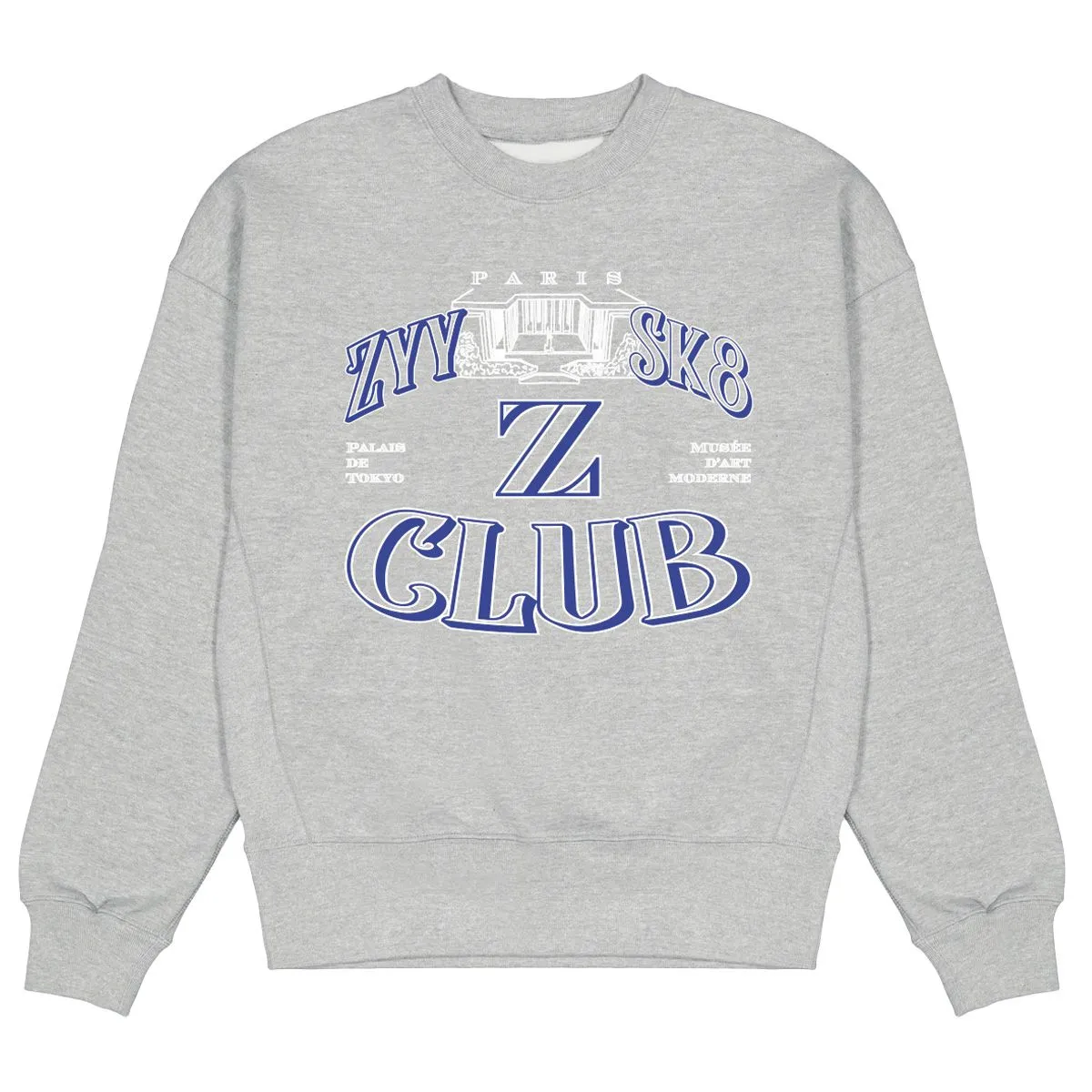 Sweat ZYY Place To Zyy Crewneck Heather Grey