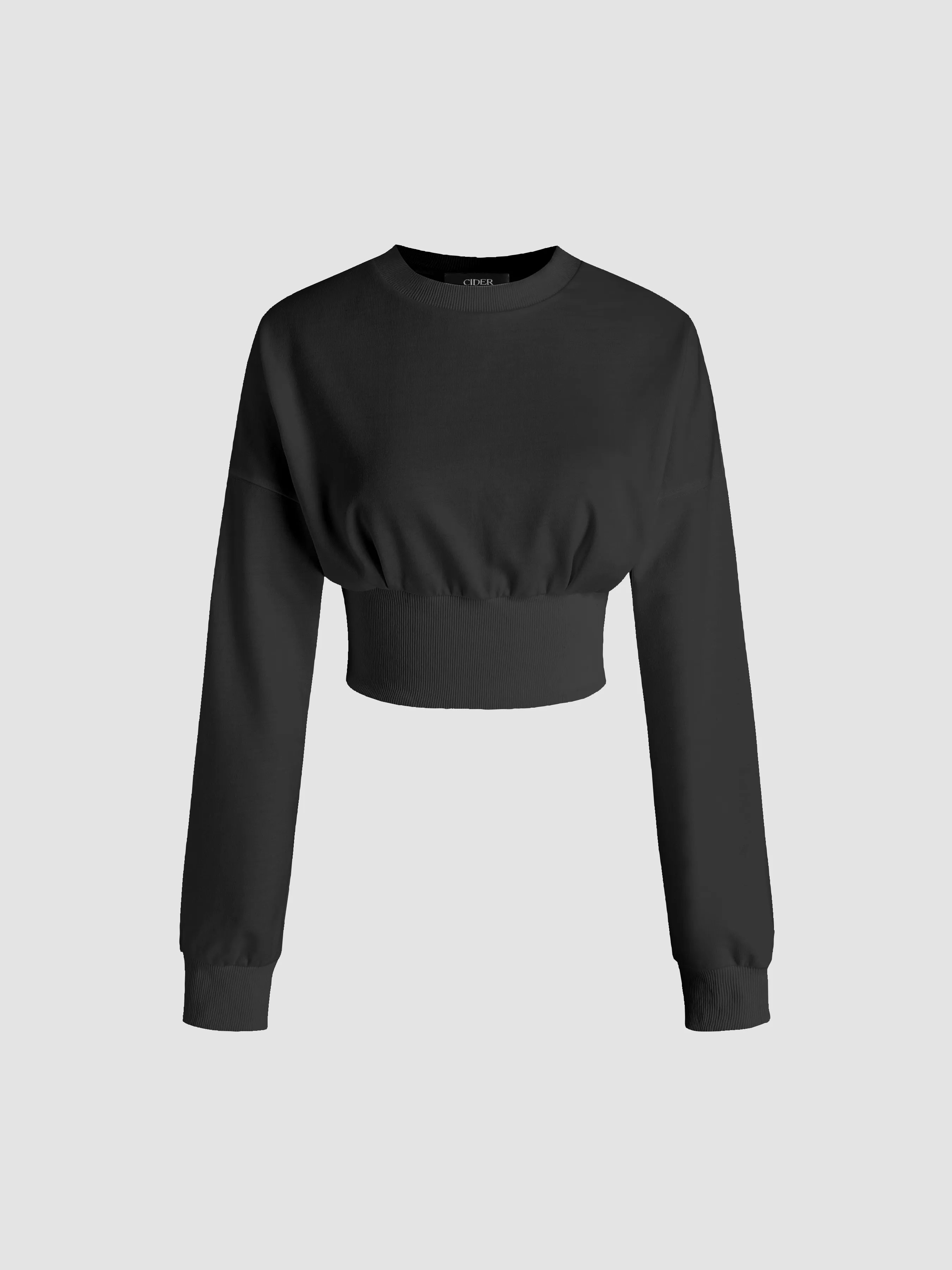  Sweat à capuche en polaire avec crochet floral