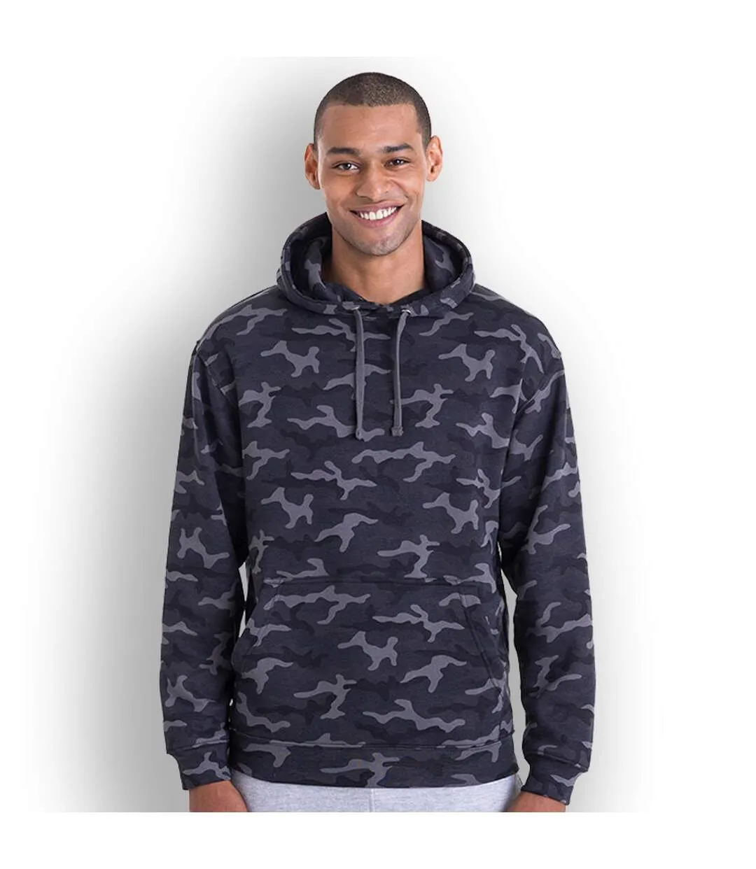 Sweat à capuche homme noir Awdis