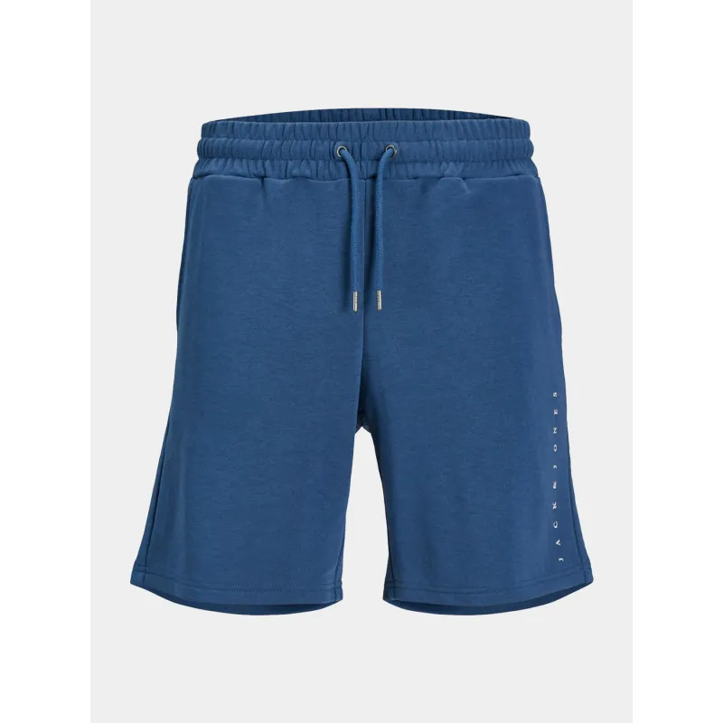 Sweat à capuche star bleu homme - Jack & Jones | wimod