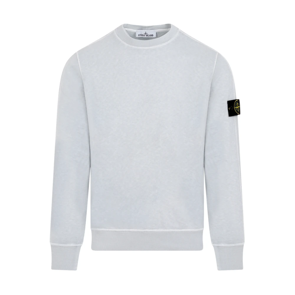 Sweatshirt en Coton Bleu Ciel