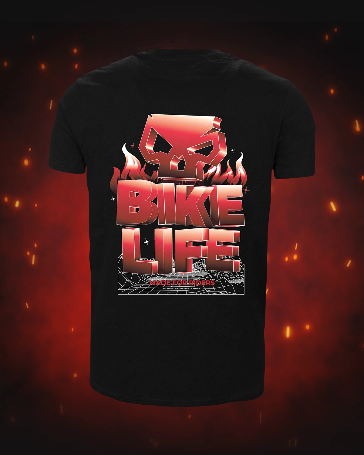 T-shirt BIKELIFE - SUPERMOT® - Boutique Officielle