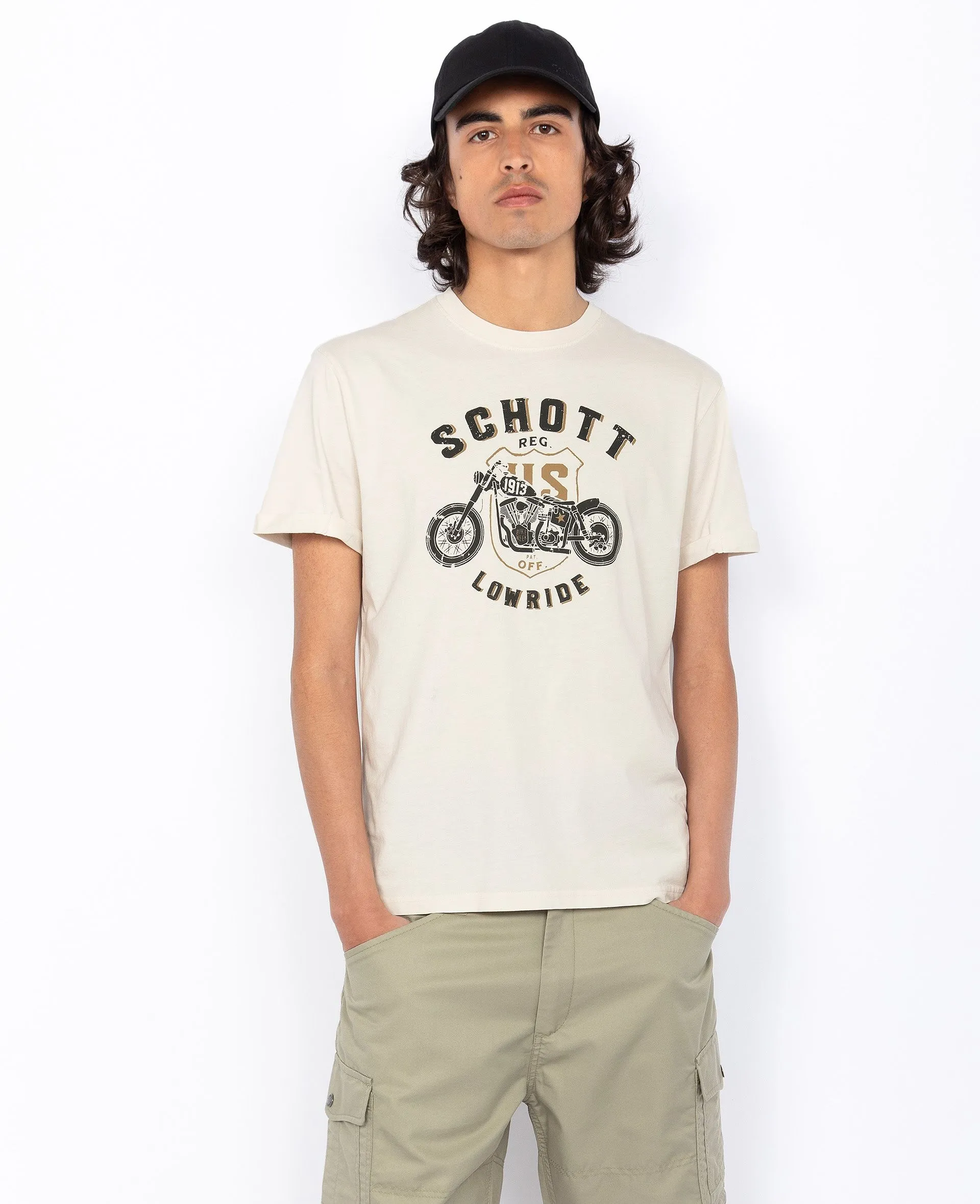 T-shirt biker