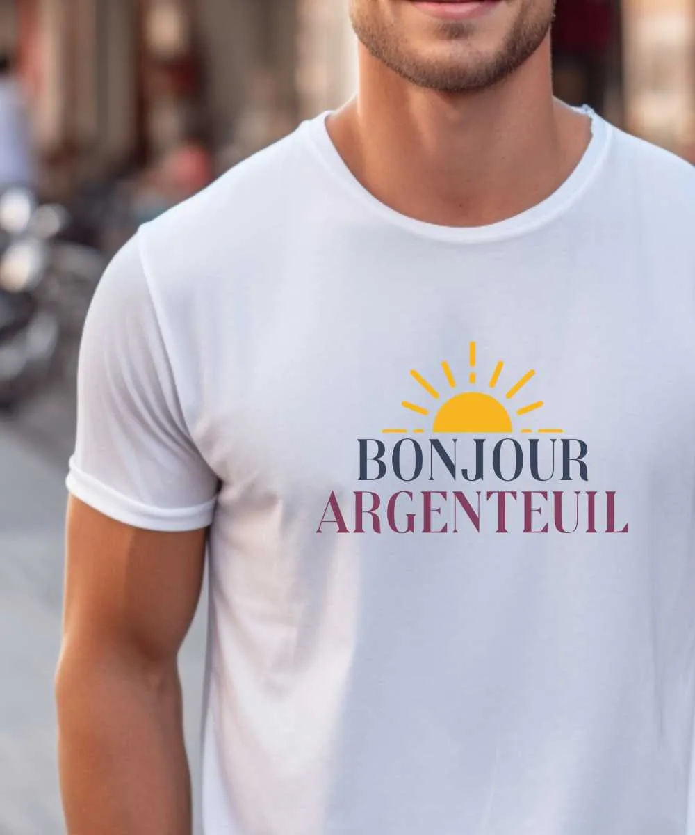 T-Shirt Bonjour Argenteuil