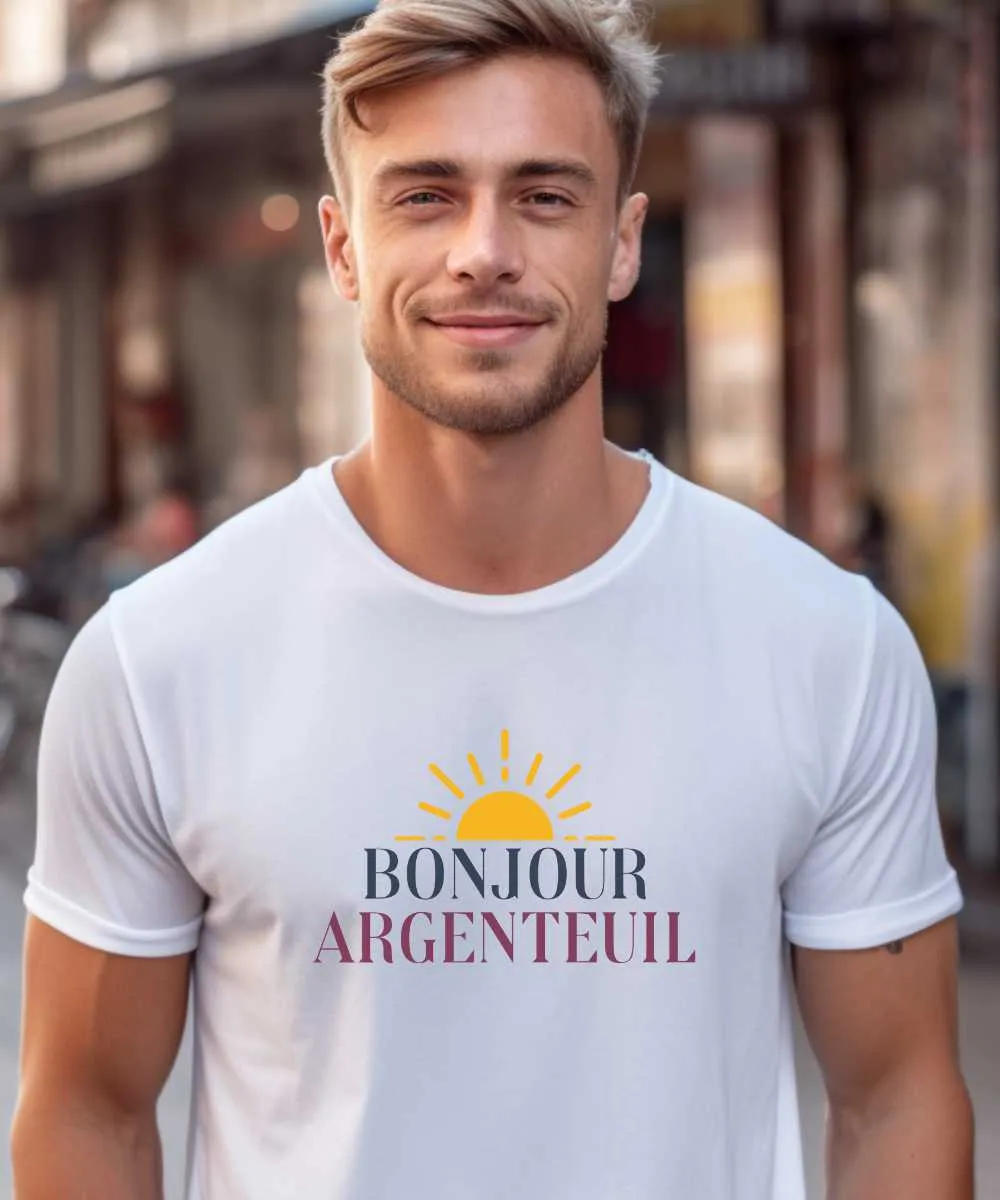 T-Shirt Bonjour Argenteuil