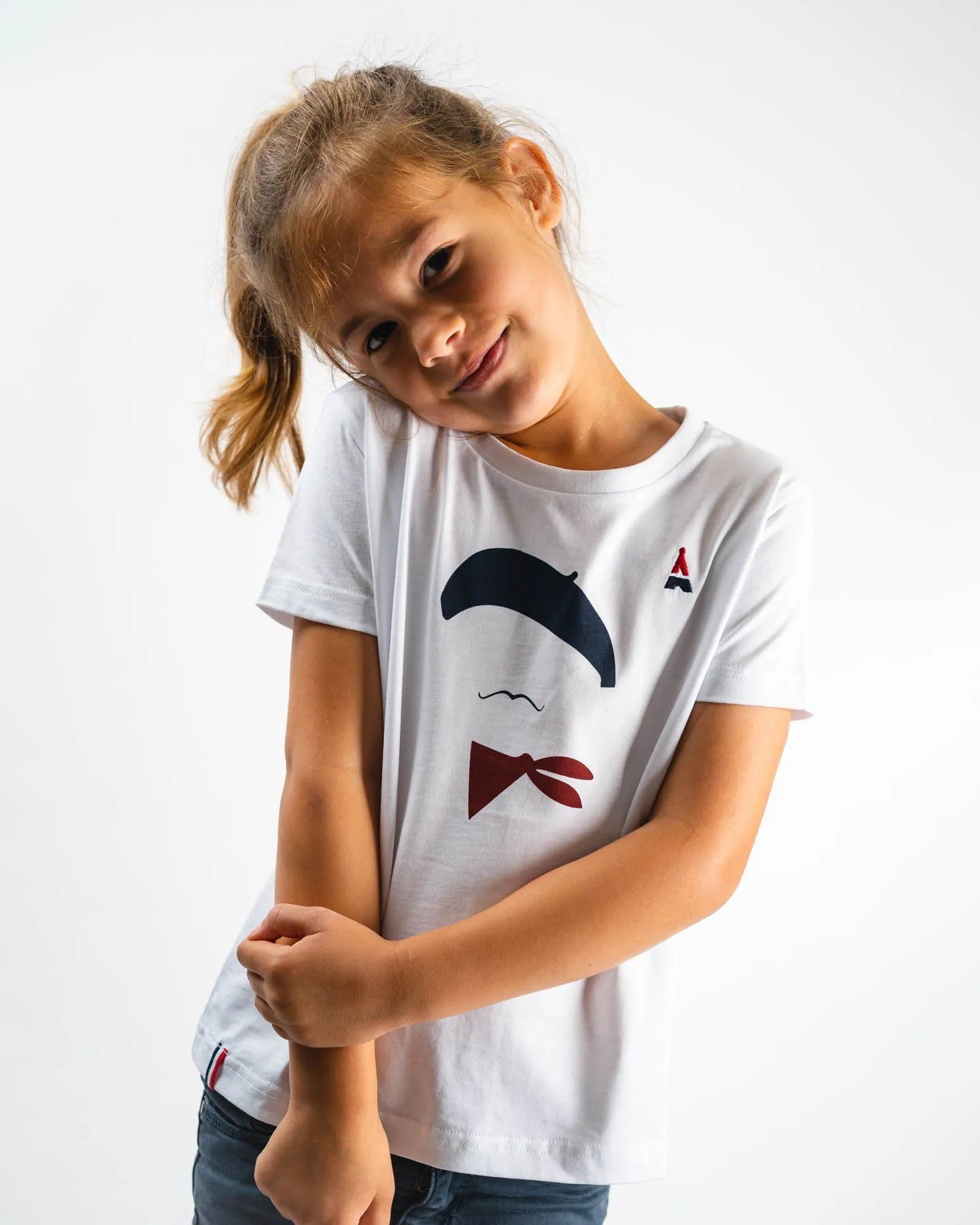 T-SHIRT Child Moustache - Organic cotton