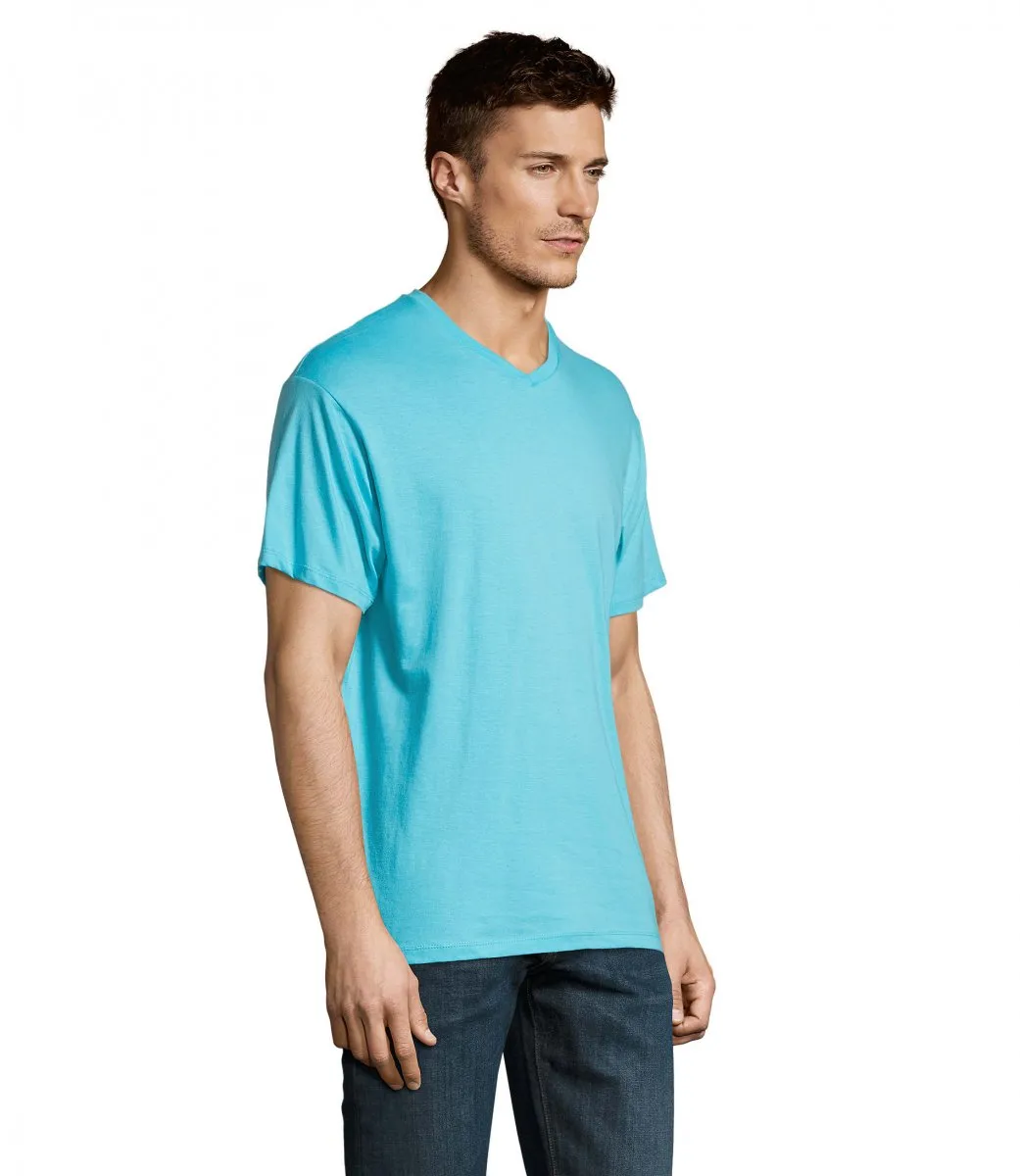 T shirt col V homme personnalisé pas cher