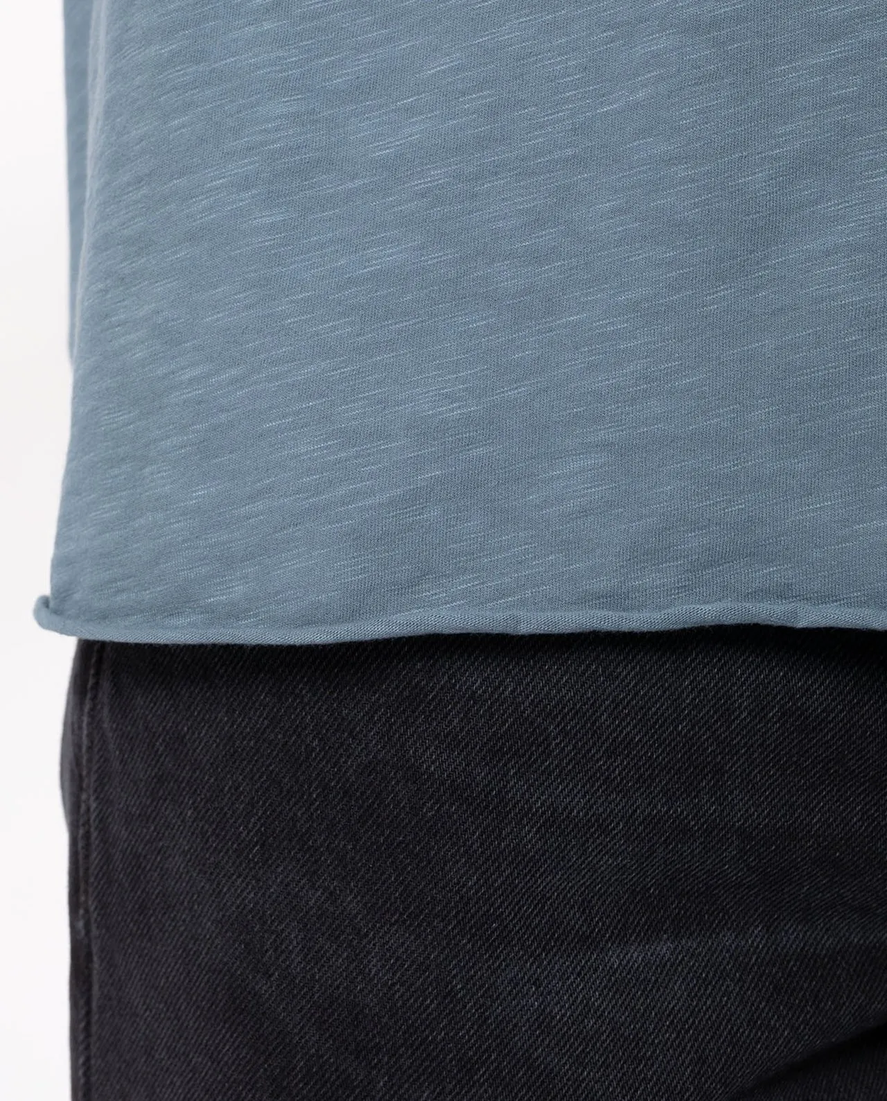 T-Shirt en coton flammé bio