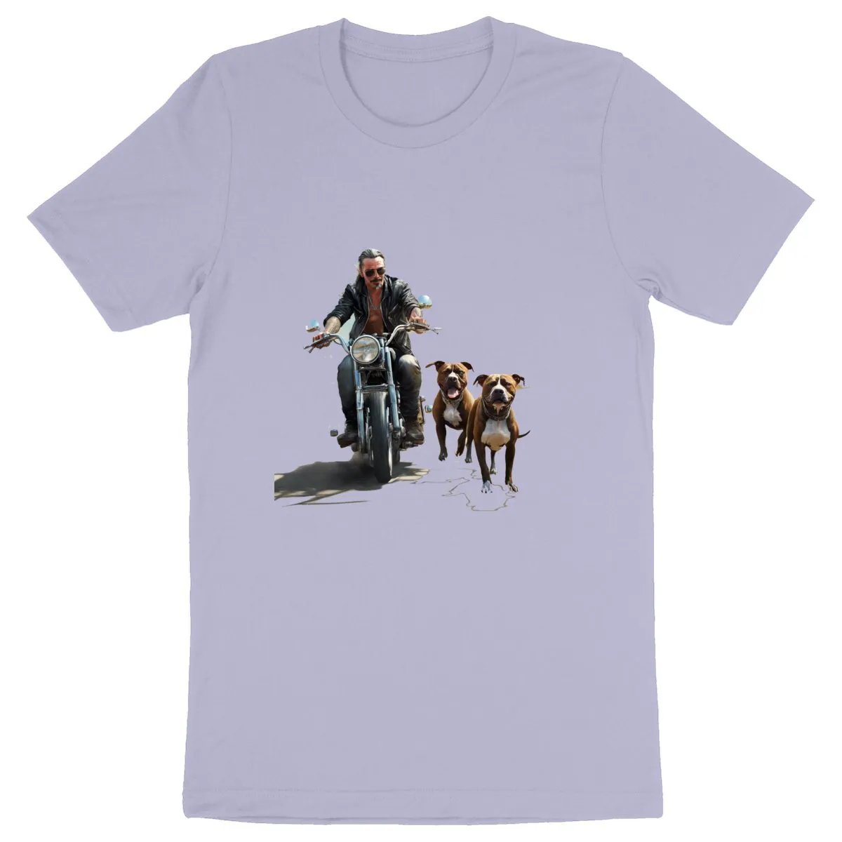 T-shirt Harley et Pitbull