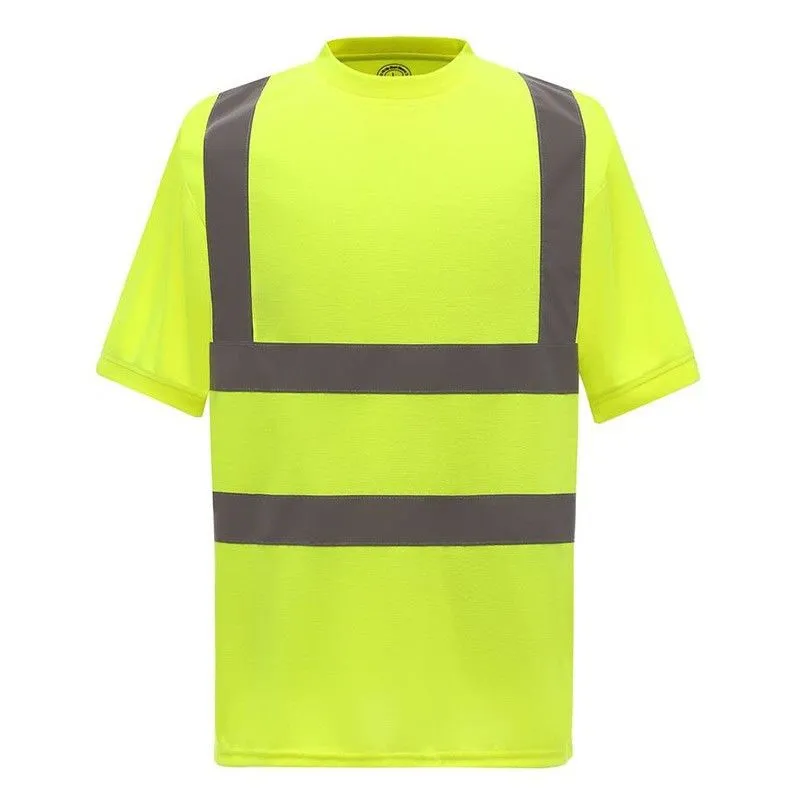 T-shirt Haute Visibilité Classe 2 Manches Courtes - YOKO