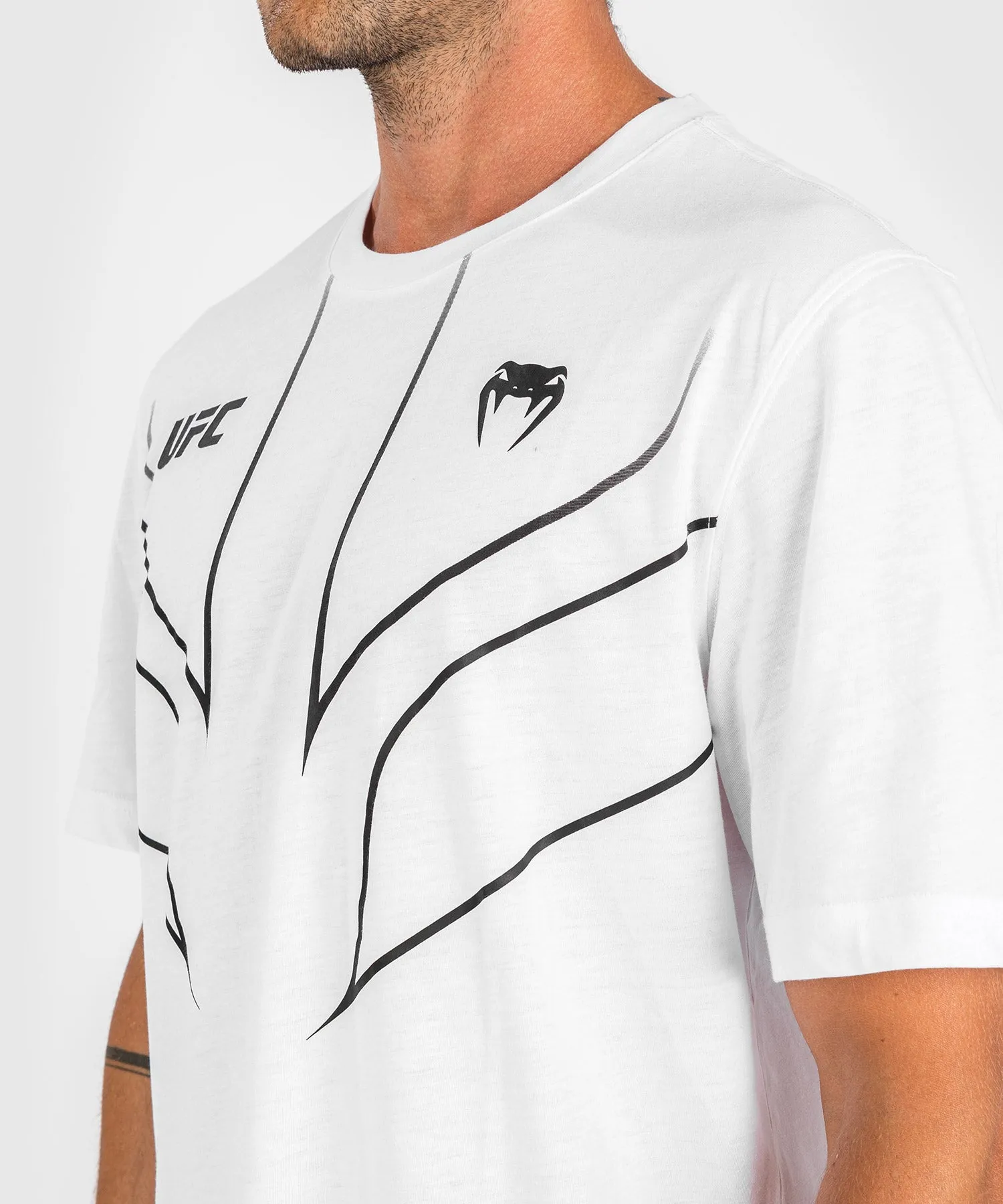 T-shirt Homme UFC Venum Fight Night 2.0 Replica - Blanc