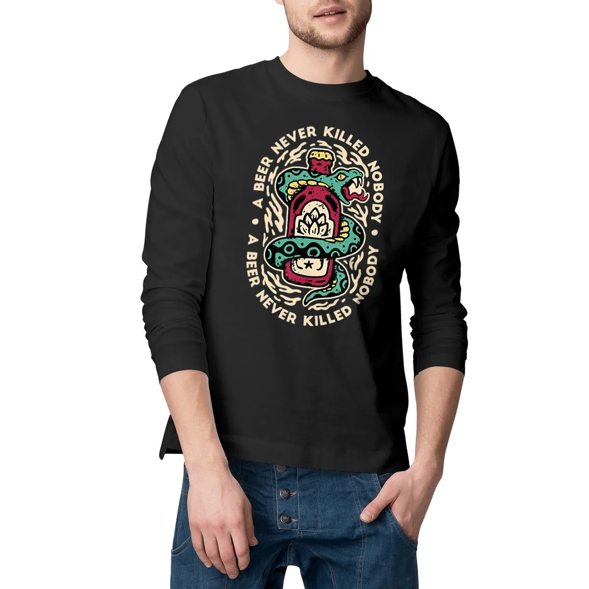 T-shirt Hommes manche longues