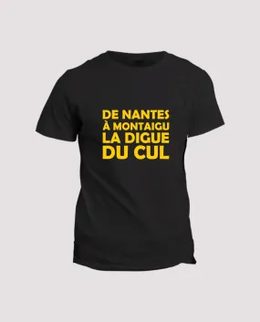T-shirt humour : De Nantes à Montaigu - La Ligne Shop