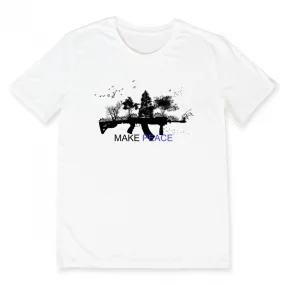 T-shirt MAKE PEACETee shirt en coton imprimé à Toulouse par Bpm Shirt