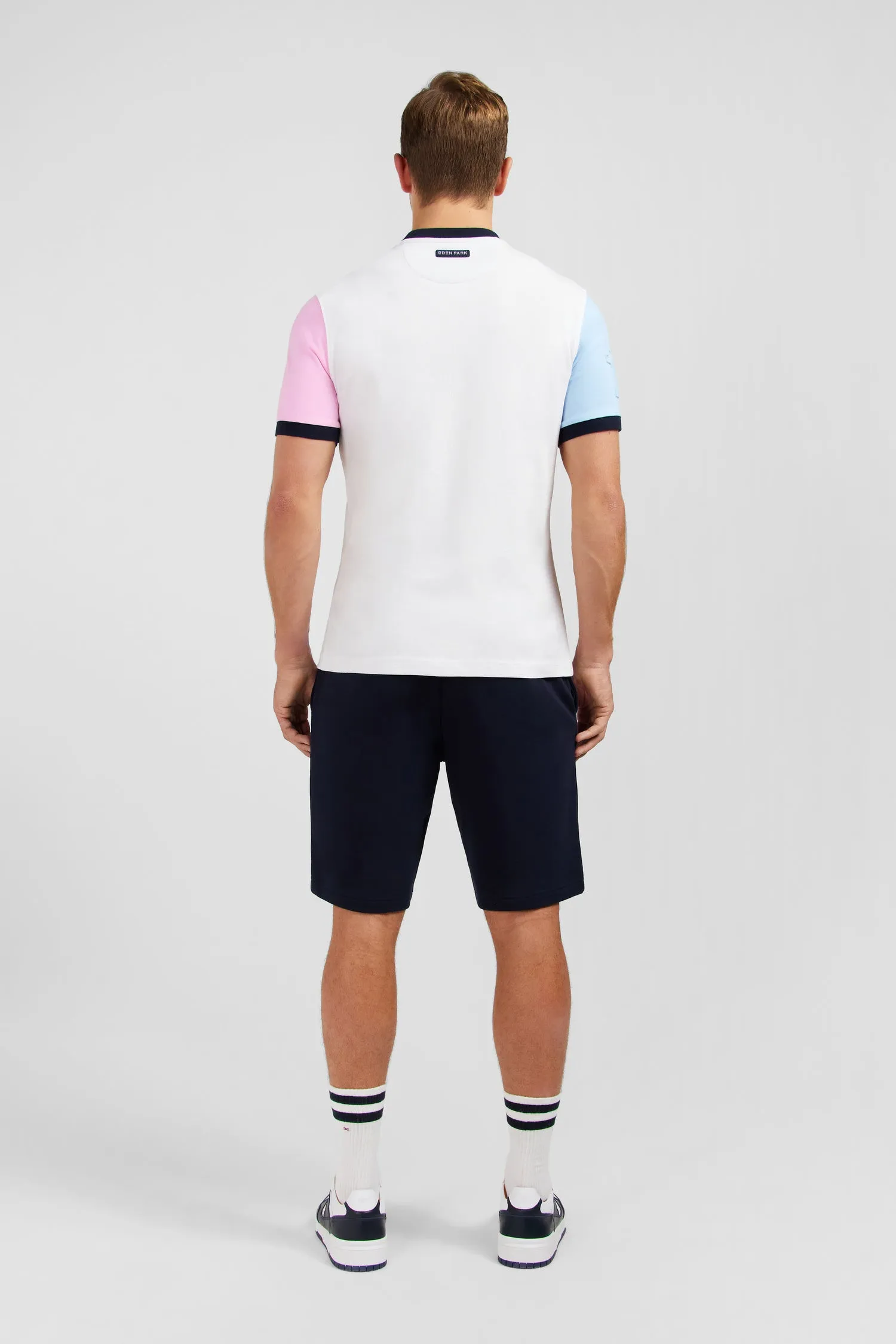 T-shirt manches courtes colorblock