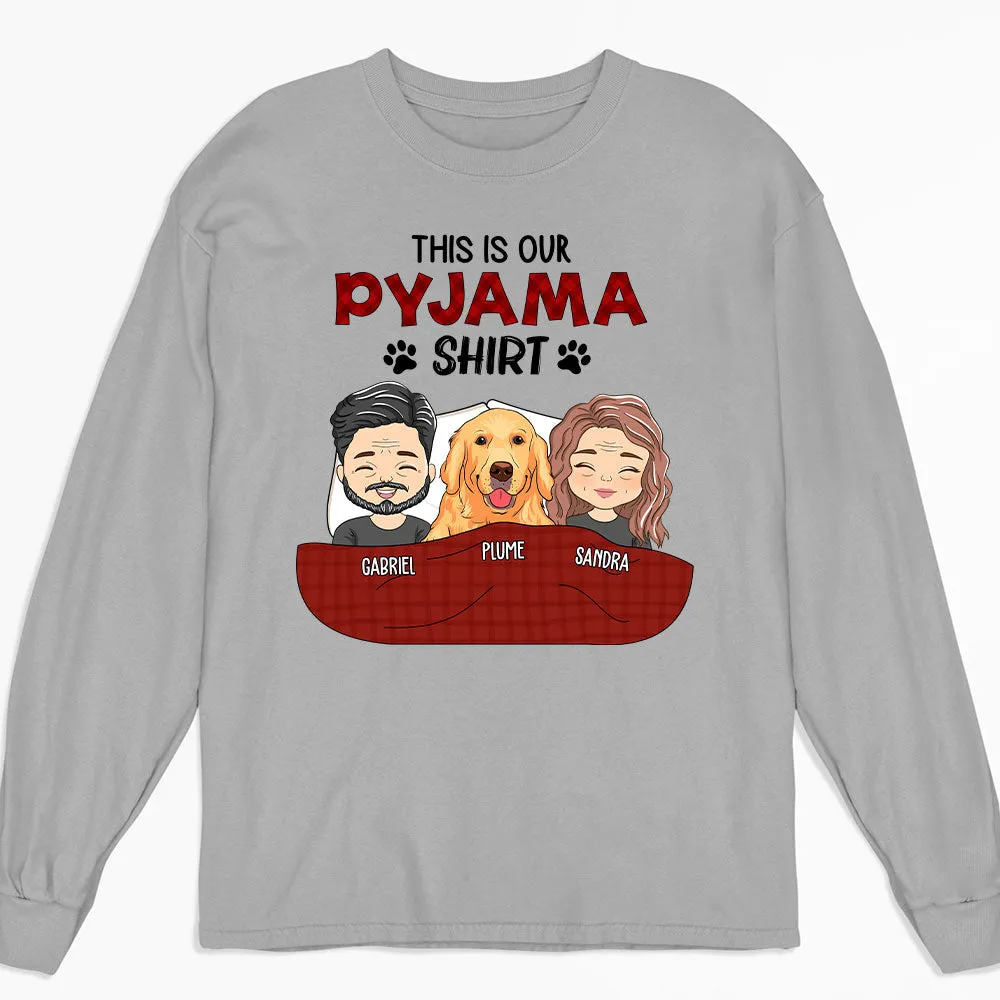T-Shirt Personnalisé Manches Longues - C‘est Mon Pyjama 3