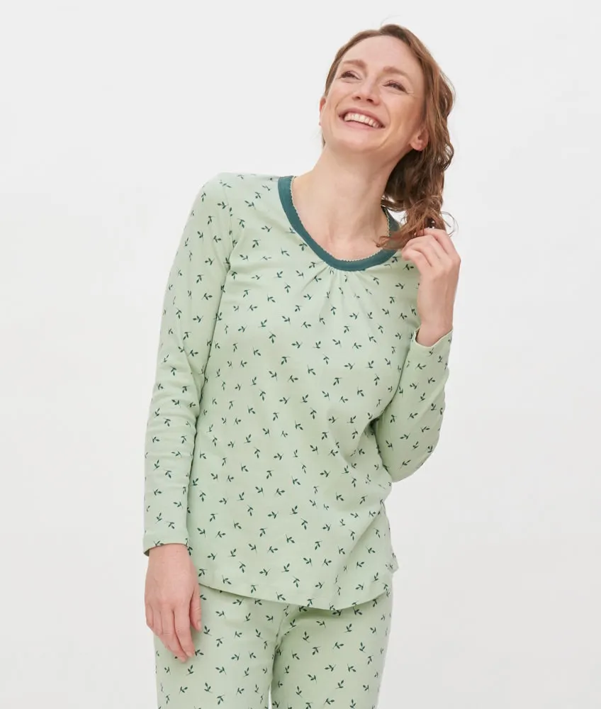 T-shirt pyjama coton bio Haily