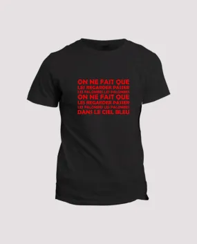 T-shirt Rugby, chant supporter : Nafarroa chante les palombes - La Ligne Shop