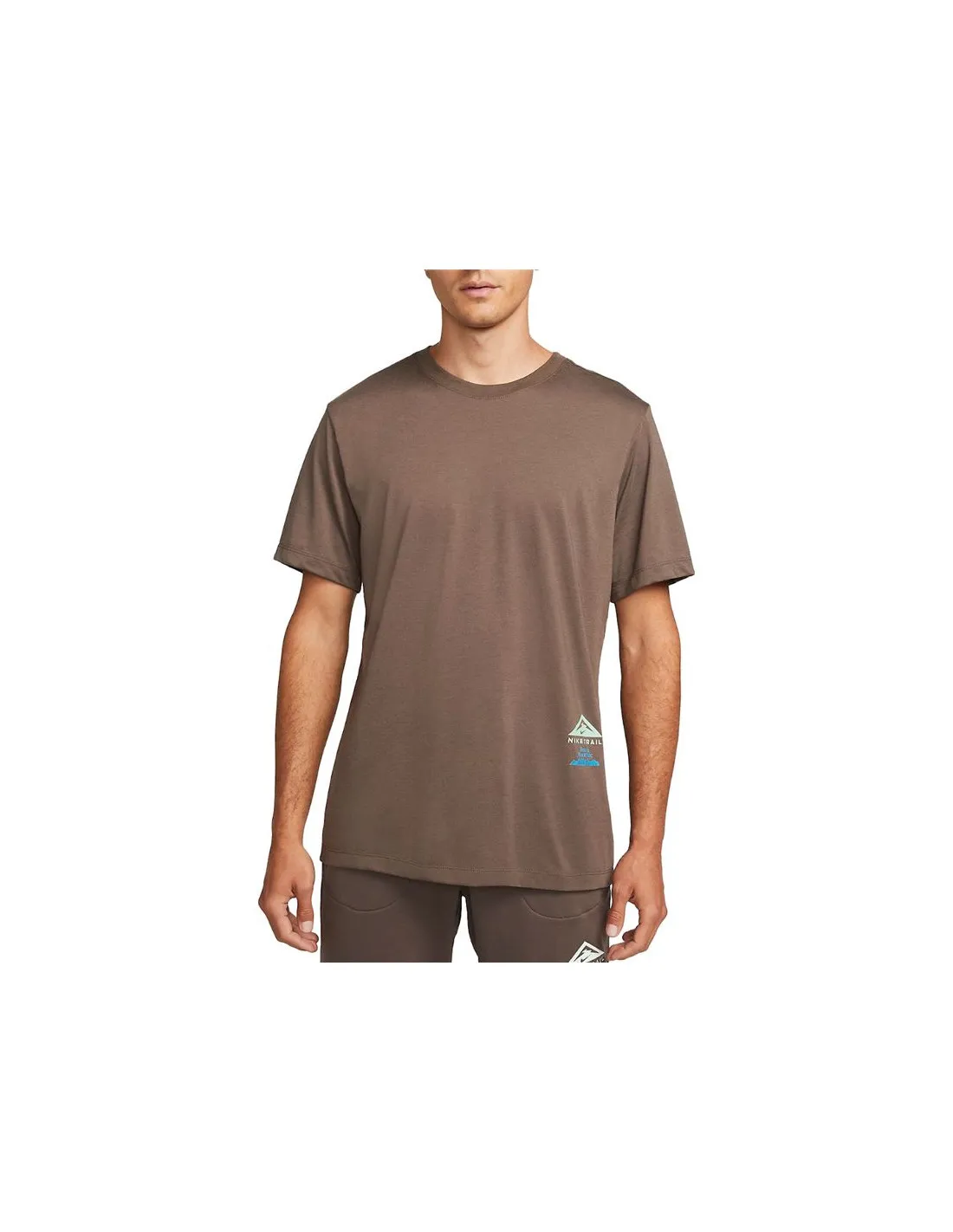 T-Shirt Trail Nike Dri-FIT Hommes Bronw