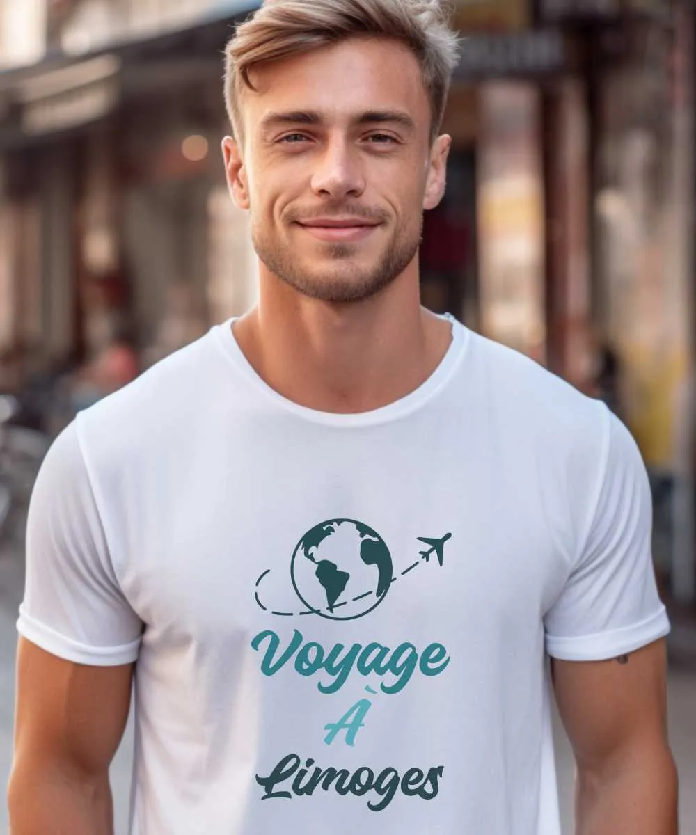 T-Shirt Voyage à Limoges