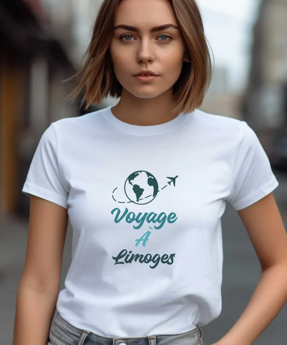 T-Shirt Voyage à Limoges
