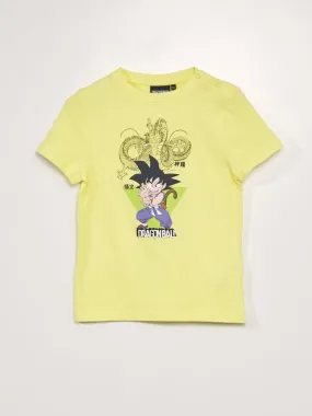 T-shirt 'Dragon Ball' - So Easy - jaune