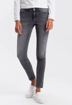 Tall Cross Jeans Alan Skinny Fit L34 & L36 Inch, gris délavé