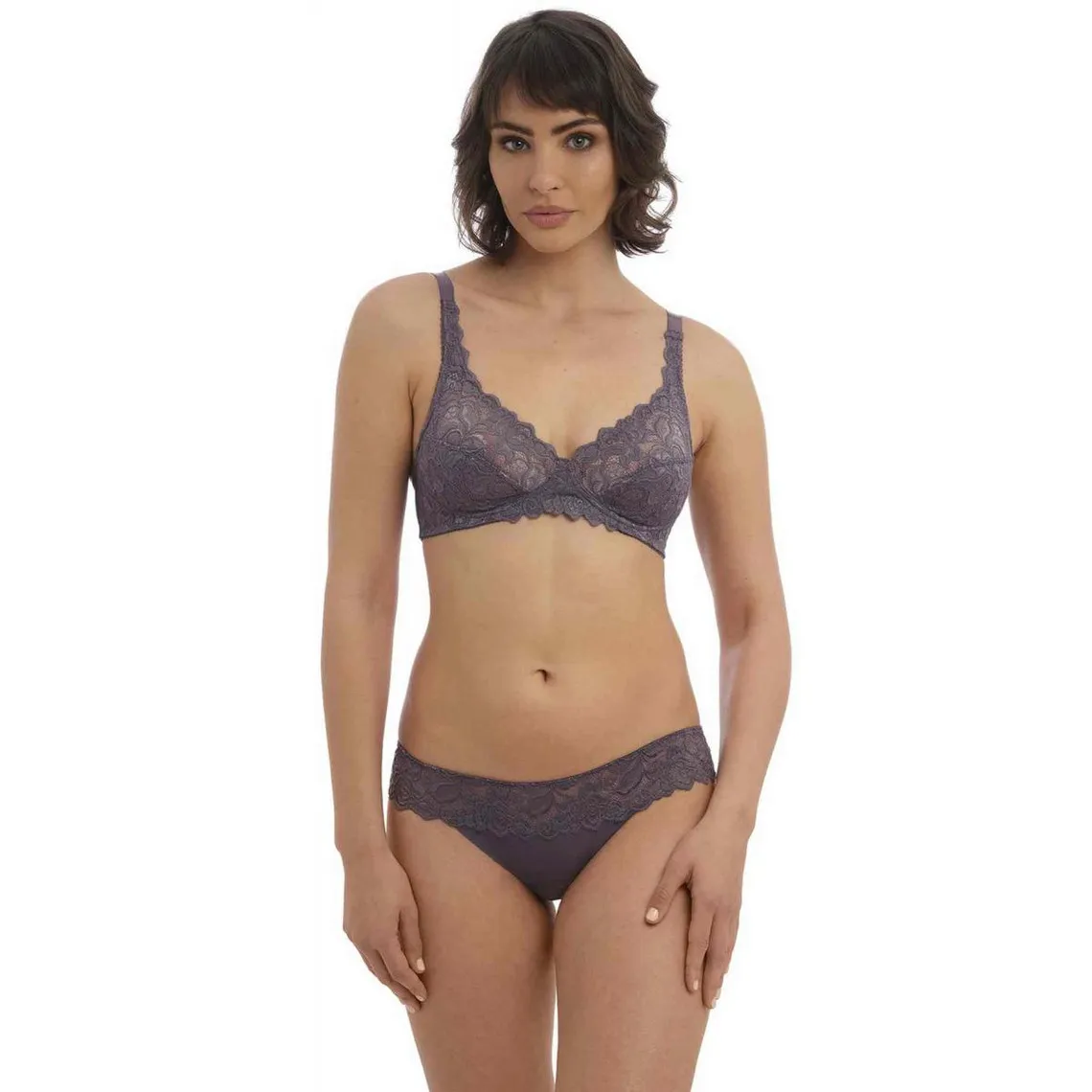 Tanga Wacoal Gris - Lencería de Nylon | 3 Suisses