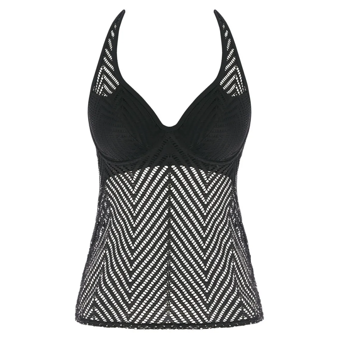 Tankini armatures noir URBAN | 3 Suisses