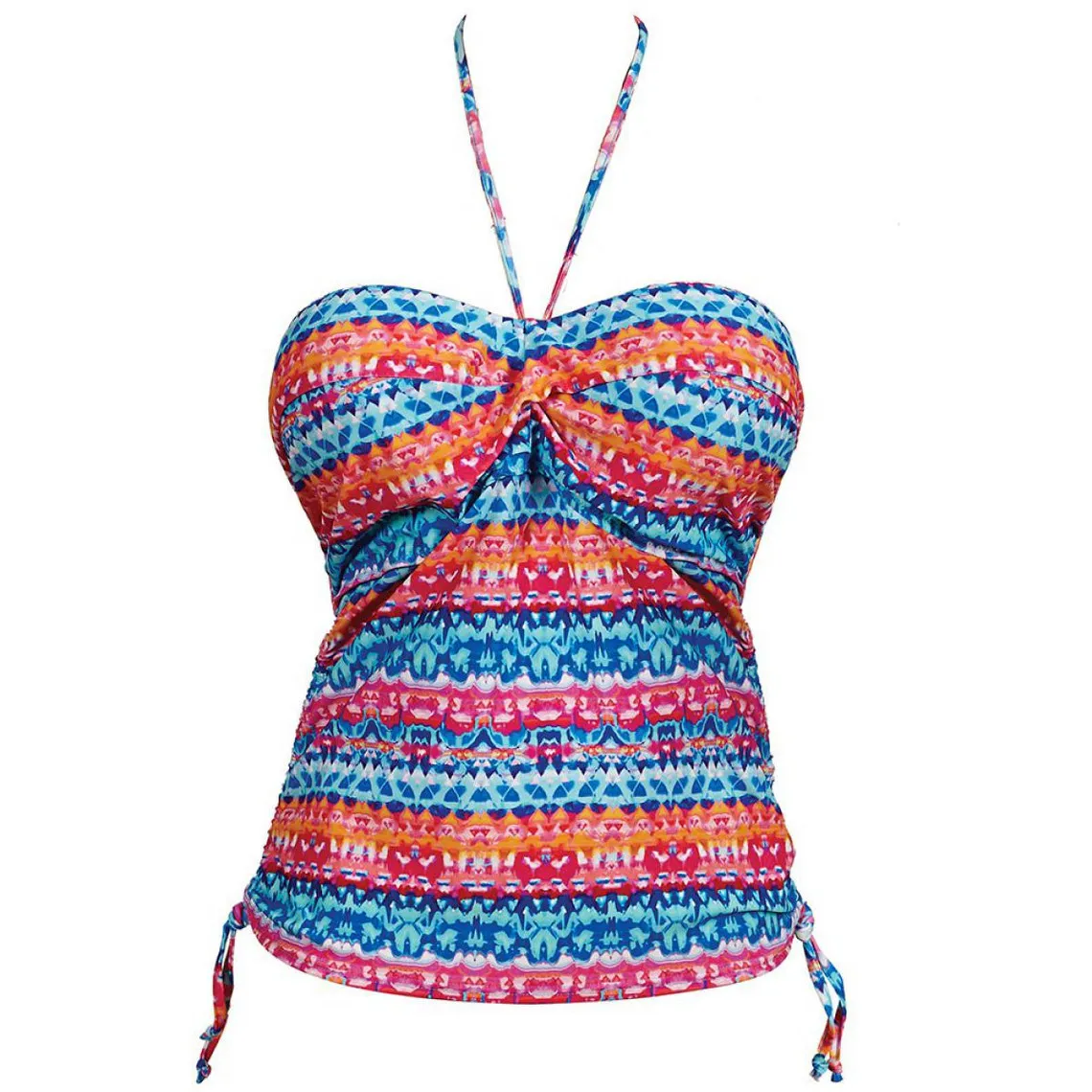 Tankini bandeau à armatures Bleu | 3 Suisses